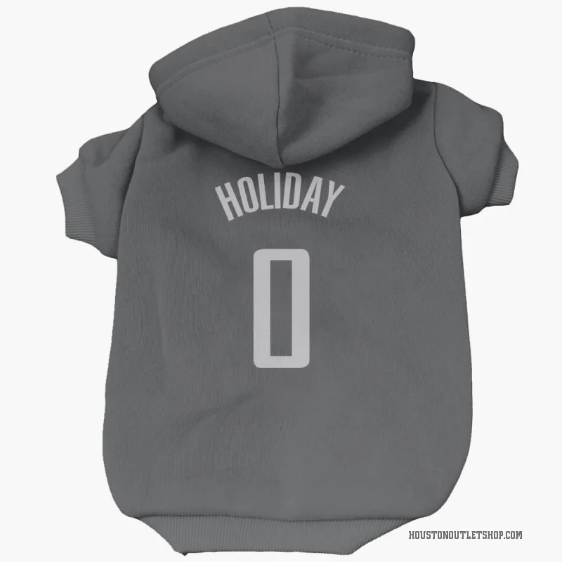 Aaron Holiday  Black Houston Rockets  Cat & Dog Pet Hoodie