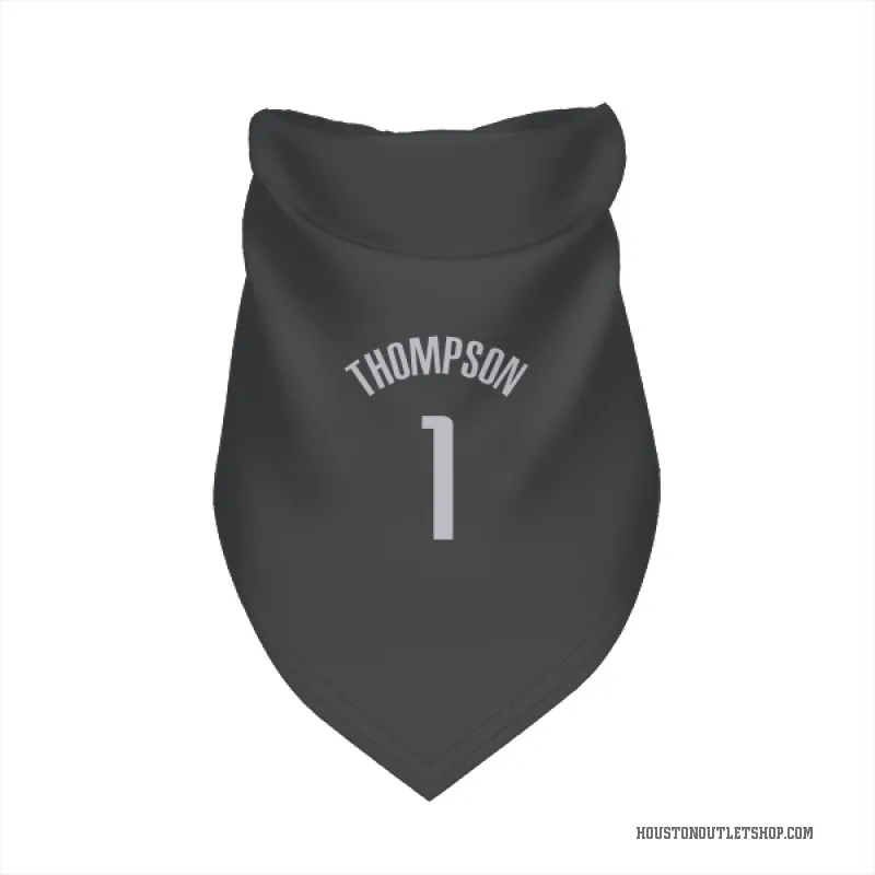 Amen Thompson  Black Houston Rockets  Cat & Dog Pet Bandana