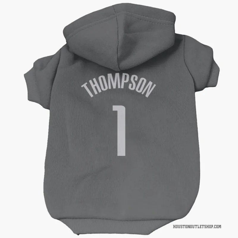 Amen Thompson  Black Houston Rockets  Cat & Dog Pet Hoodie
