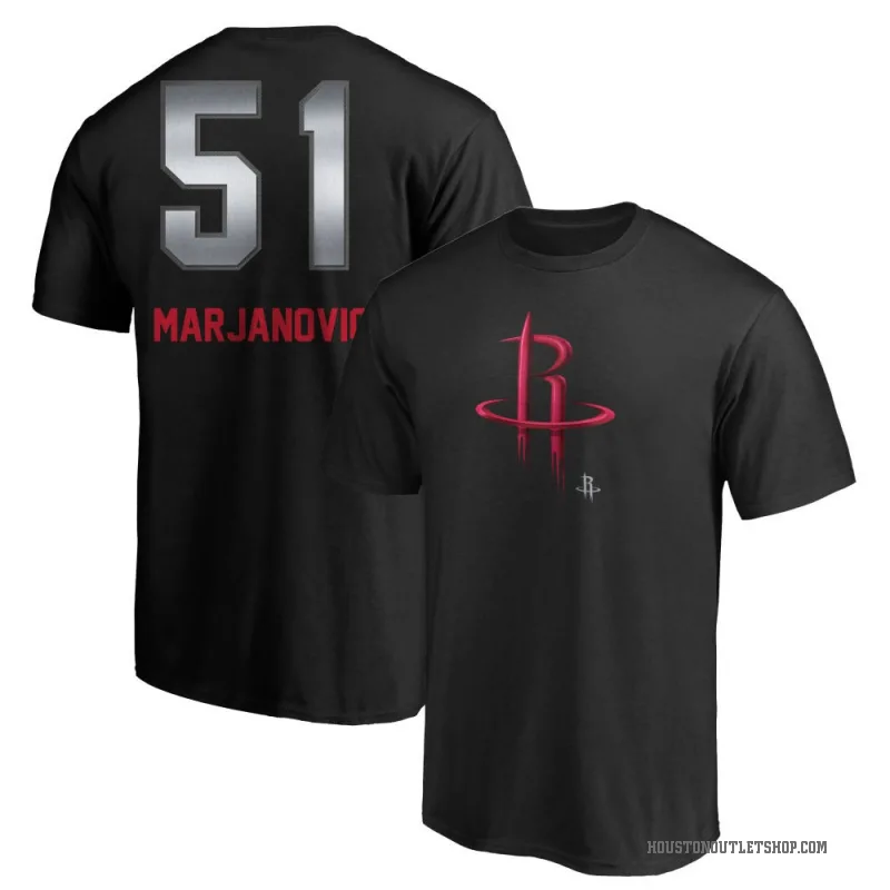 Boban Marjanovic Youth Black Houston Rockets Midnight Mascot T-Shirt