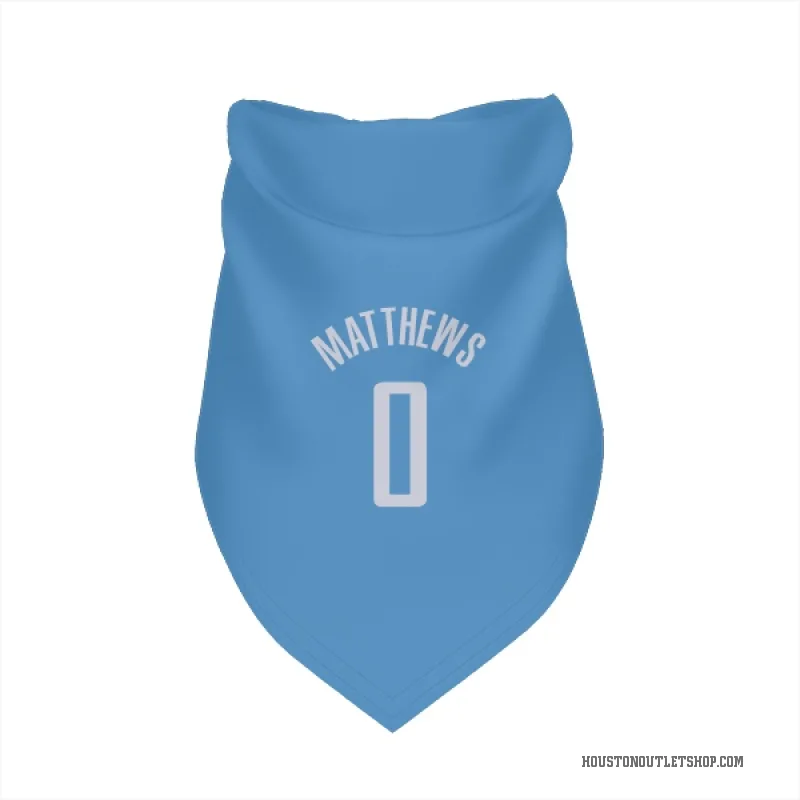 Cameron Matthews  Blue Houston Rockets  Cat & Dog Pet Bandana