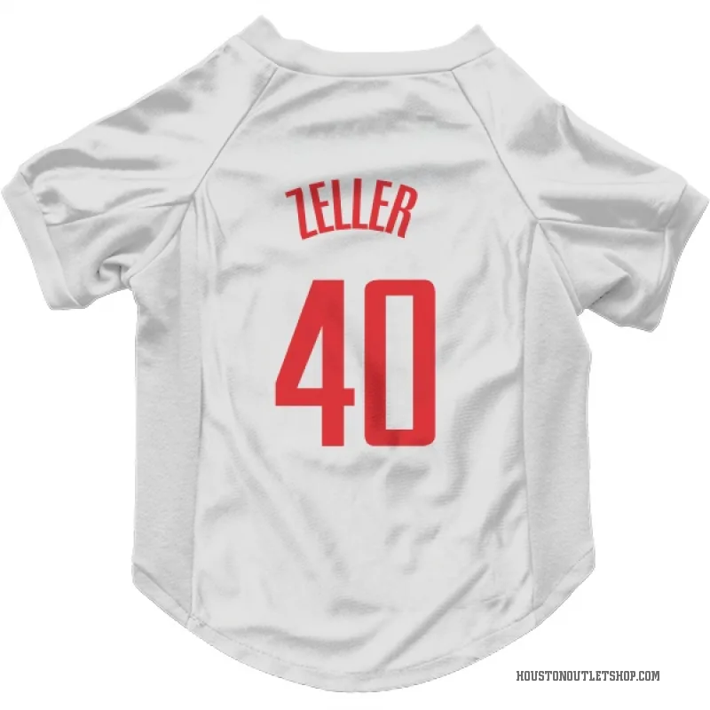 Cody Zeller  White Houston Rockets  Cat & Dog Pet Jersey