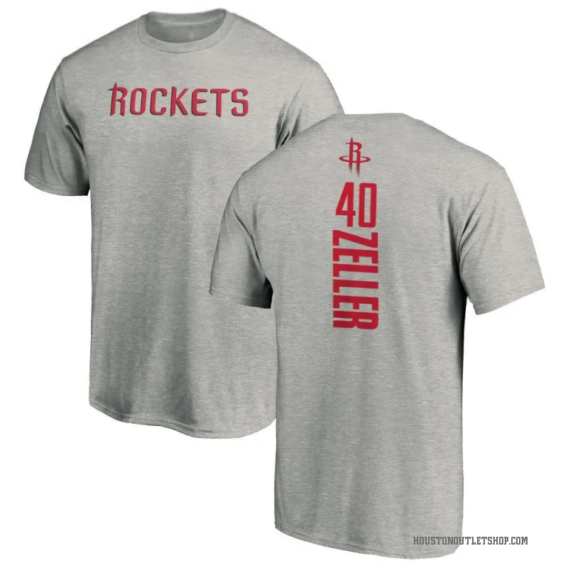 Cody Zeller Youth Houston Rockets Ash Backer T-Shirt