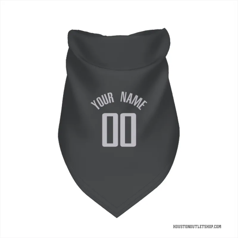 Custom  Black Houston Rockets   Cat & Dog Pet Bandana