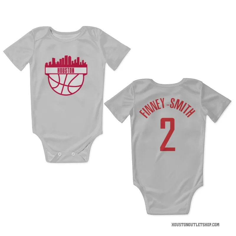 Dorian Finney-Smith  White Houston Rockets  Newborn & Infant Bodysuit