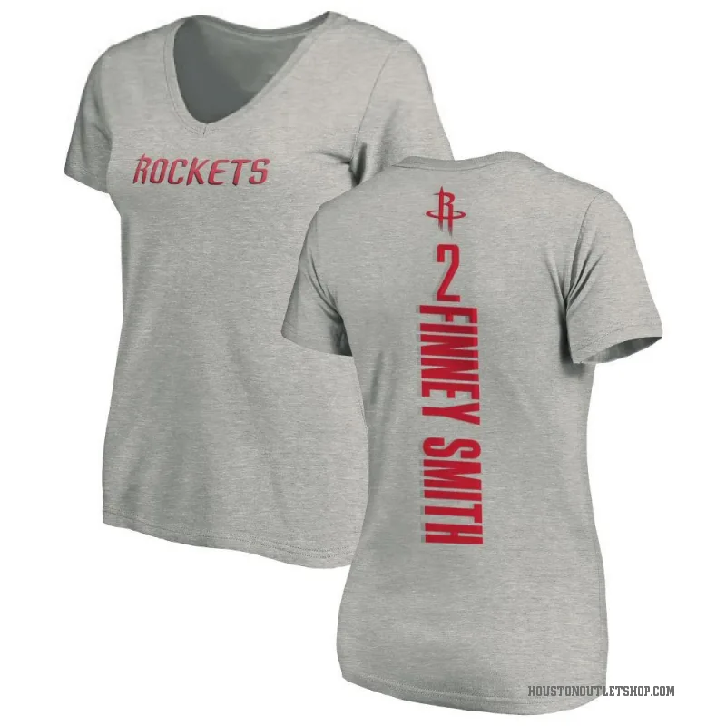 Dorian Finney-Smith Women's Houston Rockets Ash Backer T-Shirt