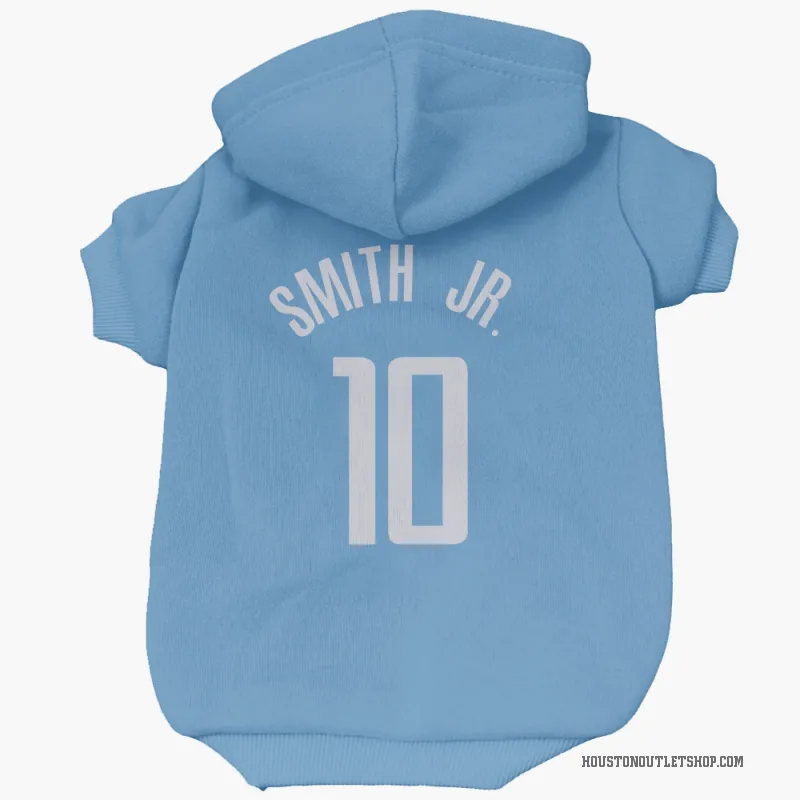 Jabari Smith Jr. Blue Houston Rockets Cat & Dog Pet Hoodie