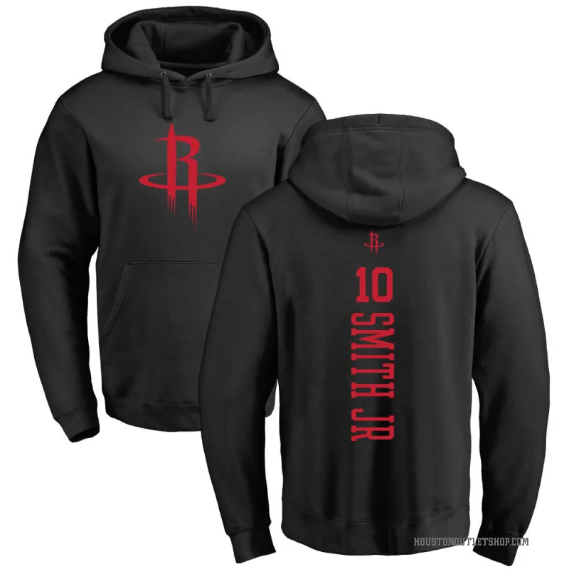 Jabari Smith Jr. Men's Black Houston Rockets Branded One Color Backer Pullover Hoodie