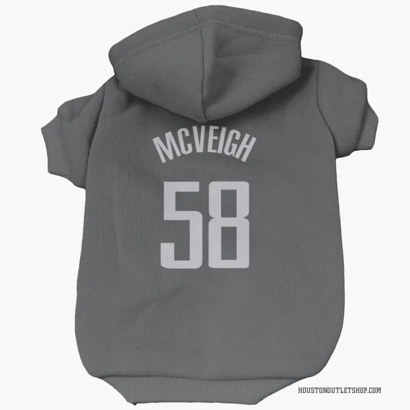 Jack McVeigh  Black Houston Rockets  Cat & Dog Pet Hoodie