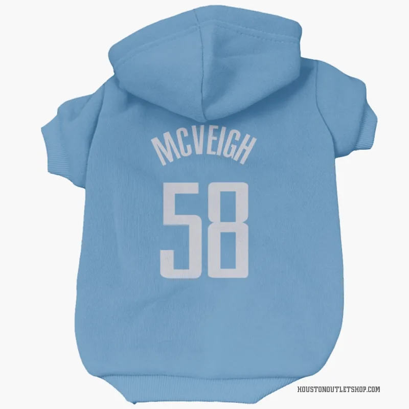 Jack McVeigh  Blue Houston Rockets  Cat & Dog Pet Hoodie
