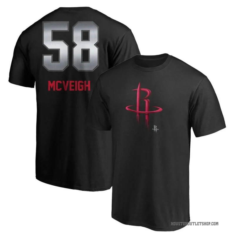 Jack McVeigh Youth Black Houston Rockets Midnight Mascot T-Shirt
