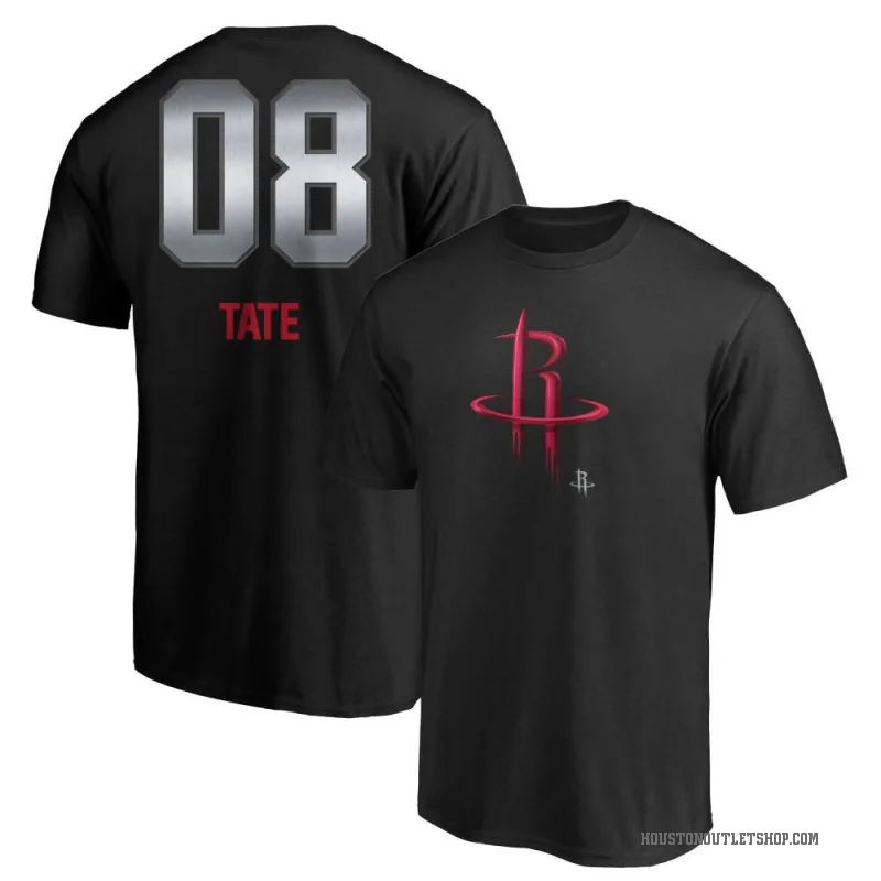 Jae'Sean Tate Men's Black Houston Rockets Midnight Mascot T-Shirt