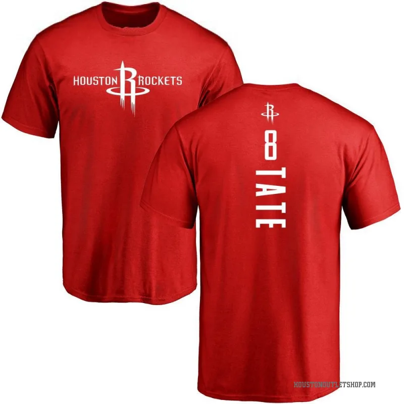 Jae'Sean Tate Men's Red Houston Rockets Backer T-Shirt