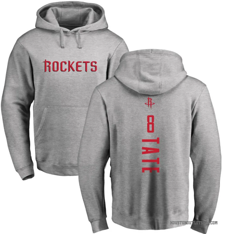 Jae'Sean Tate Youth Houston Rockets Branded Ash Backer Pullover Hoodie