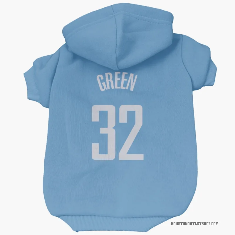 Jeff Green  Blue Houston Rockets  Cat & Dog Pet Hoodie