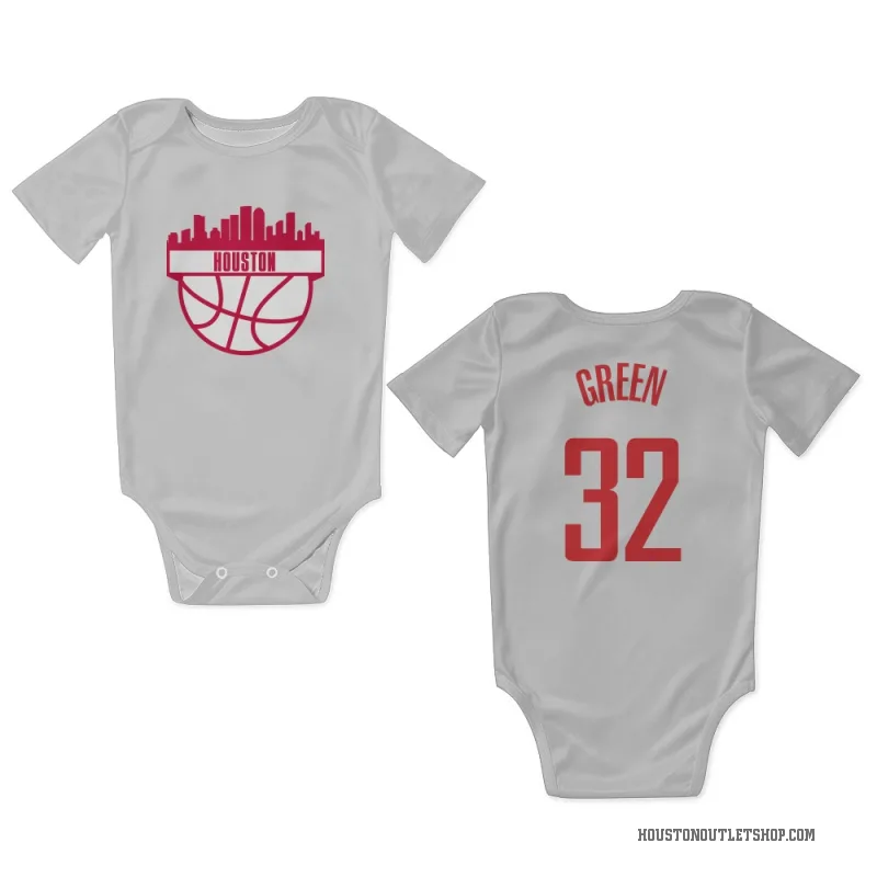 Jeff Green  White Houston Rockets  Newborn & Infant Bodysuit