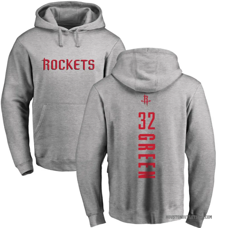 Jeff Green Youth Green Houston Rockets Branded Ash Backer Pullover Hoodie