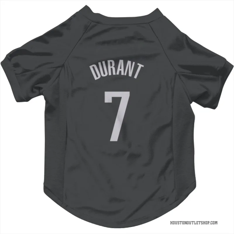 Kevin Durant  Black Houston Rockets  Cat & Dog Pet Jersey