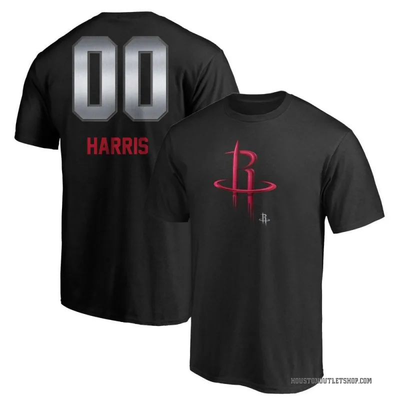 Kevon Harris Men's Black Houston Rockets Midnight Mascot T-Shirt
