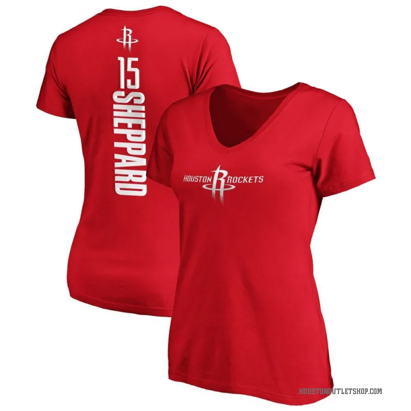 Reed Sheppard Women's Red Houston Rockets Backer T-Shirt