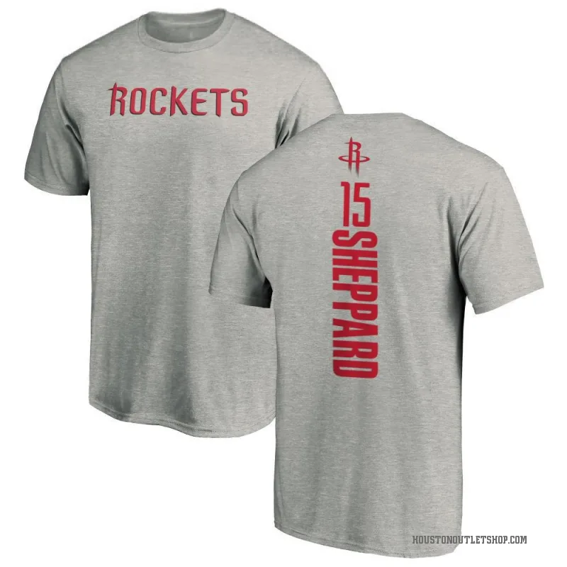 Reed Sheppard Youth Houston Rockets Ash Backer T-Shirt