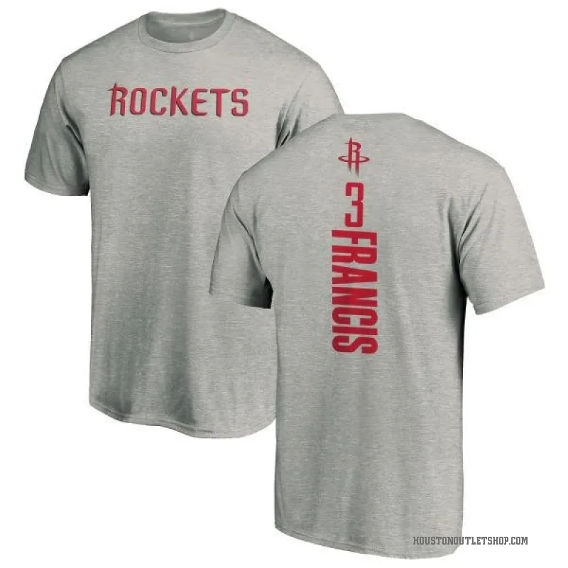 Steve Francis Youth Houston Rockets Ash Backer T-Shirt