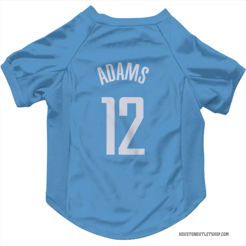 Steven Adams  Blue Houston Rockets  Cat & Dog Pet Jersey