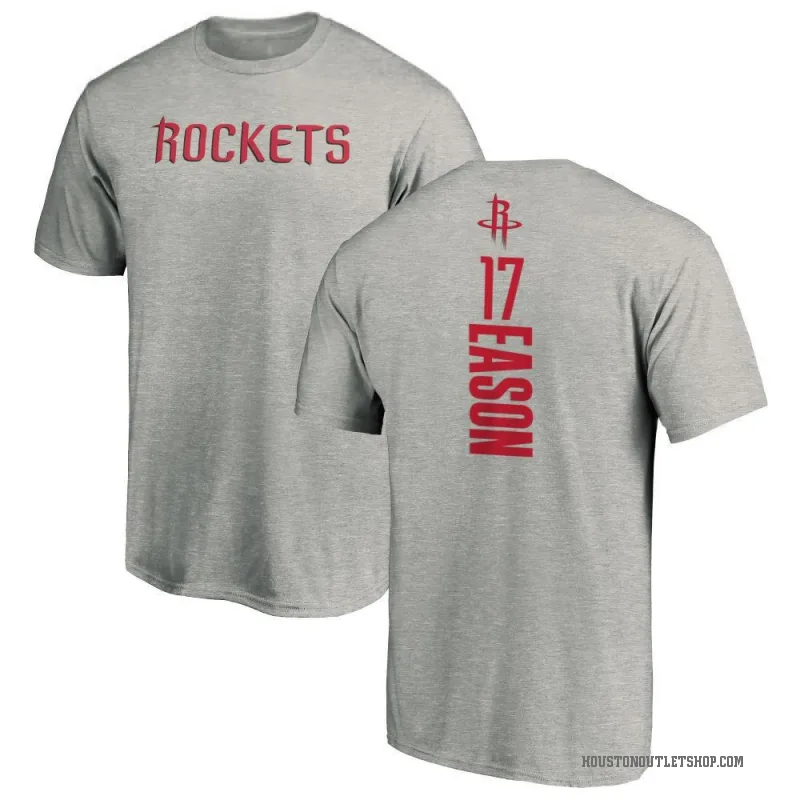 Tari Eason Men's Houston Rockets Ash Backer T-Shirt