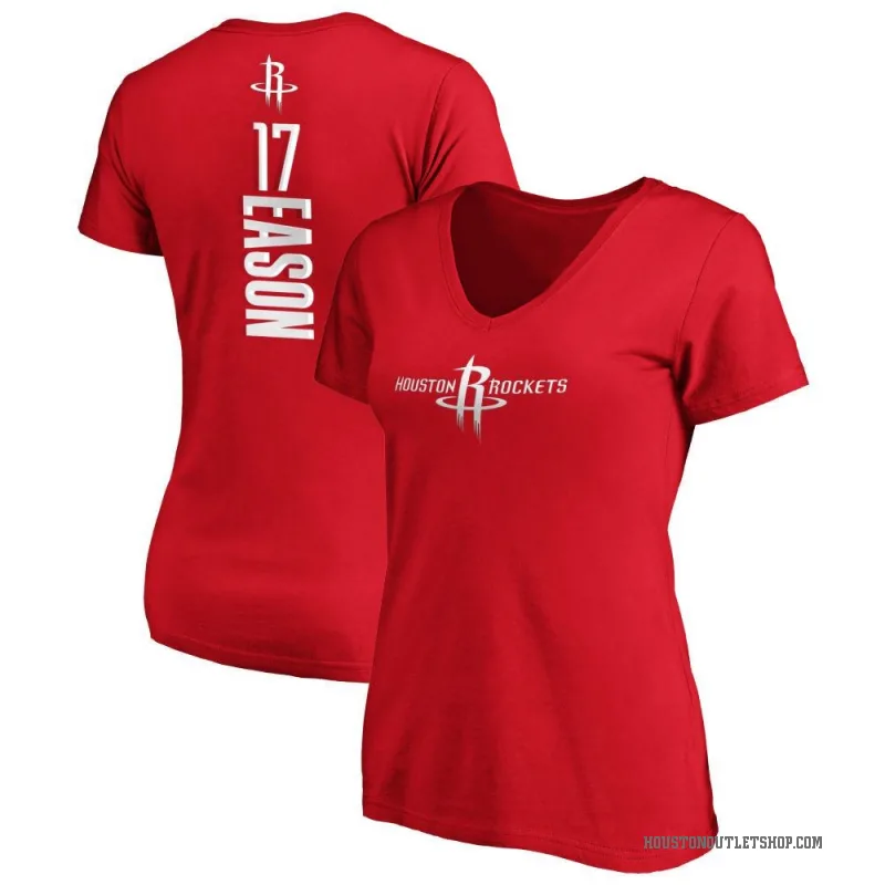 Tari Eason Women's Red Houston Rockets Backer T-Shirt