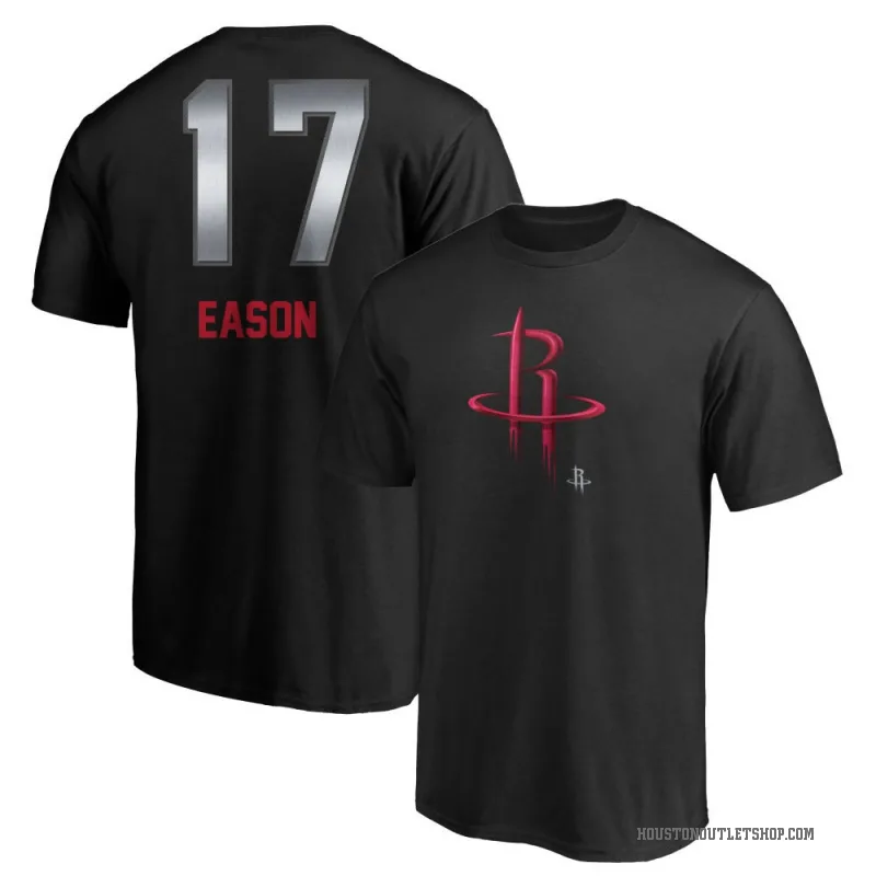 Tari Eason Youth Black Houston Rockets Midnight Mascot T-Shirt
