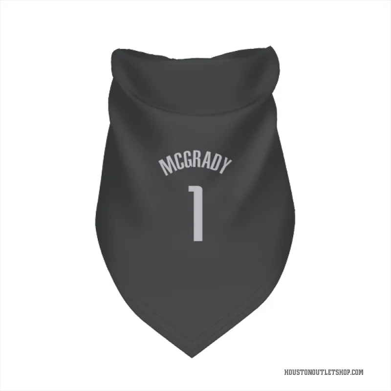 Tracy McGrady  Black Houston Rockets  Cat & Dog Pet Bandana